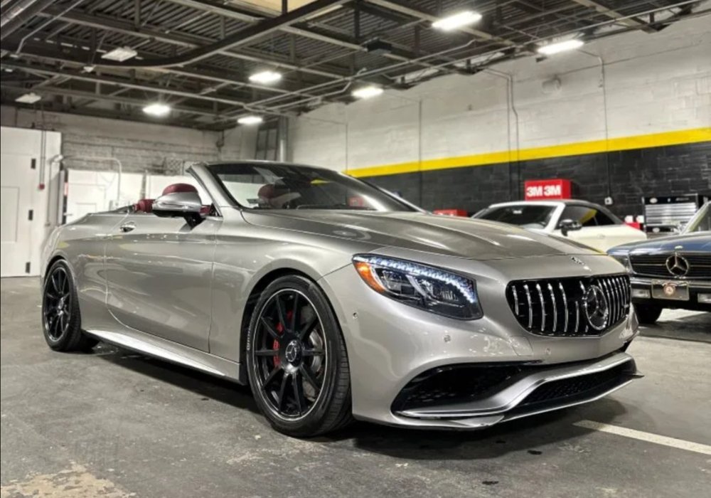 Mercedes-Benz S63 Cabriolet AMG Edition 130 Luxury Convertible Rental – Harboring Luxury